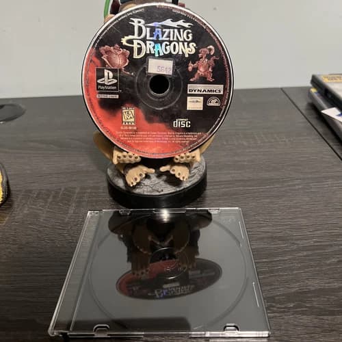 Blazing Dragons Sony PlayStation 1 PS1 Disc Only Tested Working