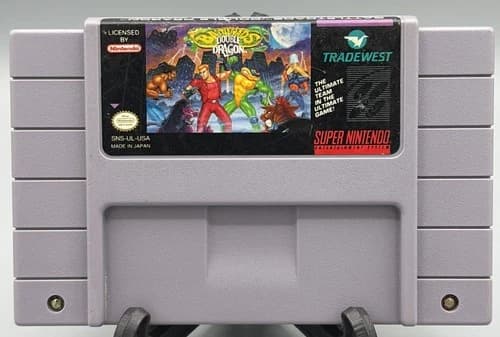 Battletoads/Double Dragon (SNES, 1992) Super Nintendo Authentic 💯 Tested ✅