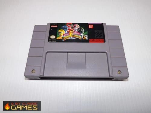 Mighty Morphin Power Rangers - GAME ONLY - SUPER NINTENDO SNES - 66a
