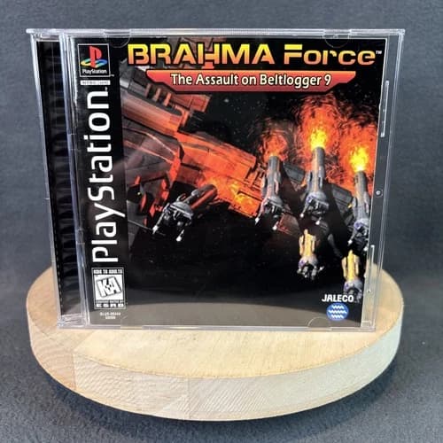 PlayStation 1 - Brahma Force: The Assault on Beltlogger 9 - CIB - Refurb, Excell