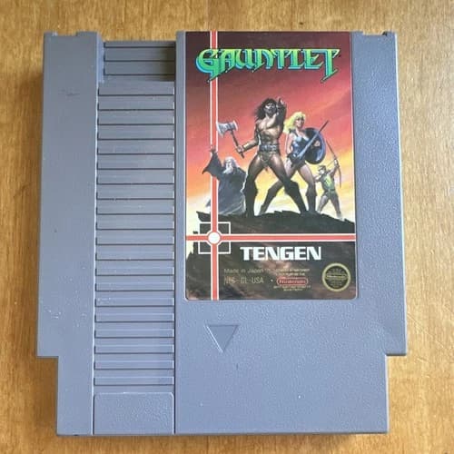 Tengen Gauntlet Nintendo NES 1985 Gauntlet Series Game Cartridge