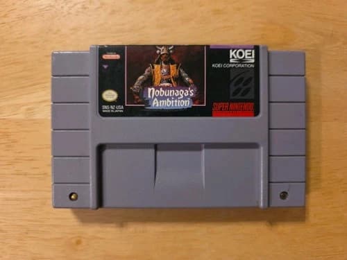 Nobunaga's Ambition (Super Nintendo Entertainment System, 1994)