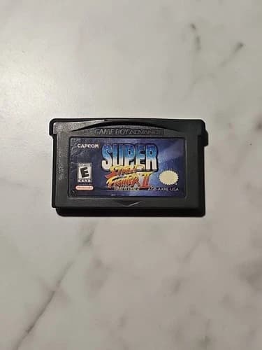 Super Street Fighter II Turbo Revival GBA Video Game Gameboy Advance