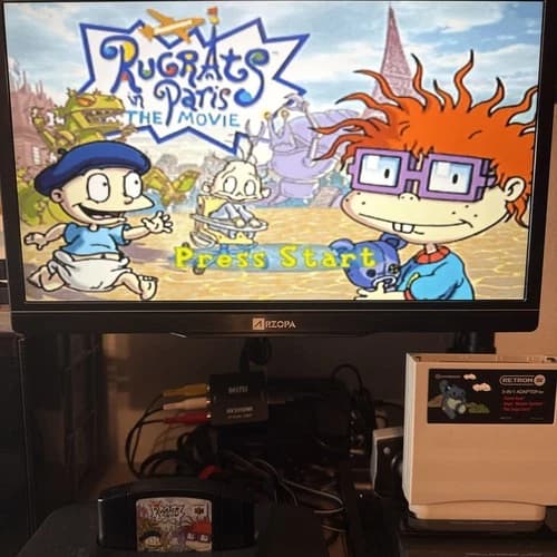 Rugrats in Paris: The Movie (Nintendo 64 N64, 2000)