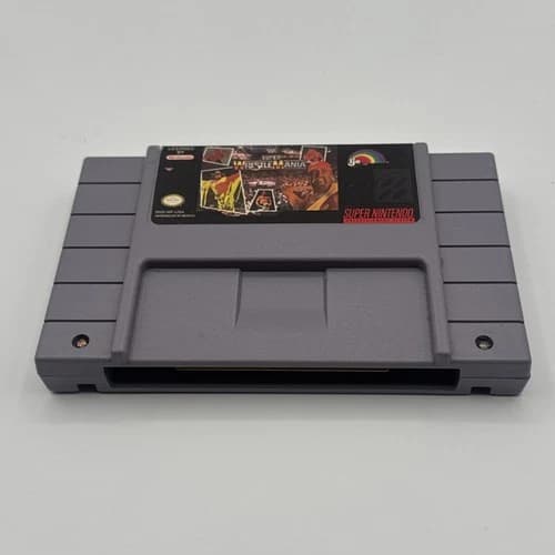 WWF Super WrestleMania (SNES, 1992) CARTRIDGE ONLY Tested Fast Shipping