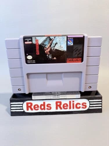 Cliffhanger (Super Nintendo, SNES) Game Cart Only - Authentic - Tested