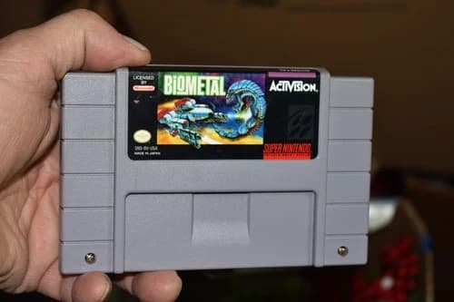 1993 BioMetal Super Nintendo SNES Video Game Cartridge Only Tested Cart