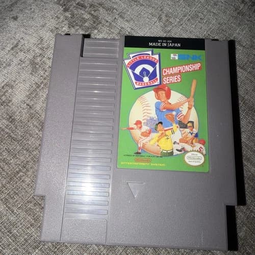 Little League Baseball Championship Series NES Nintendo Game Cart Only