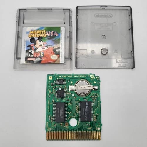 Mickey's Speedway USA (Nintendo Game Boy Color, 2001) GBC Cart Only