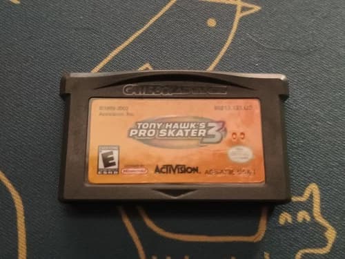 Tony Hawks Pro Skater 3 for GameBoy Advance, Tested and Working!