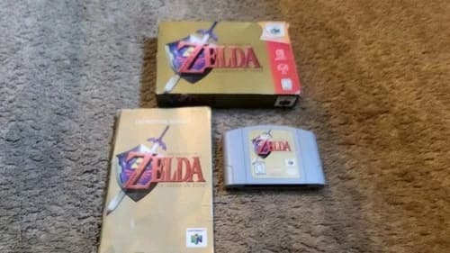 The Legend of Zelda Ocarina of Time Nintendo N64 Complete Box CIB Authentic