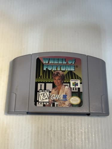 Wheel Of Fortune (Nintendo 64 N64) Authentic & Tested