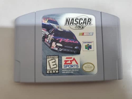 Nascar 99 Racing N64 Nintendo 64 Video Game Tested Cleaned