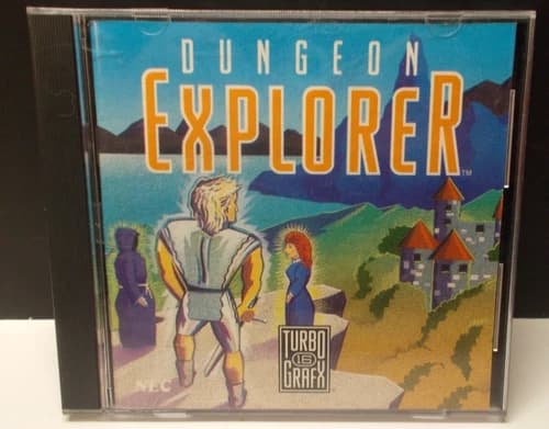 Turbo Grafx 16 Dungeon Explorer 1989 NEC Technologies