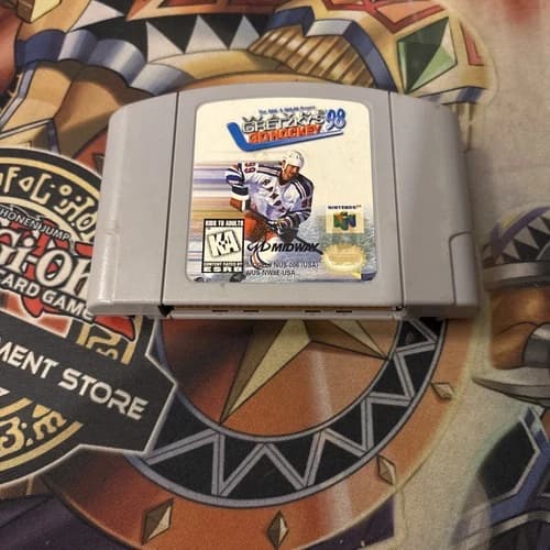 Wayne Gretzky's 3D Hockey '98 (Nintendo 64, 1997) Clean Tested Authentic N64