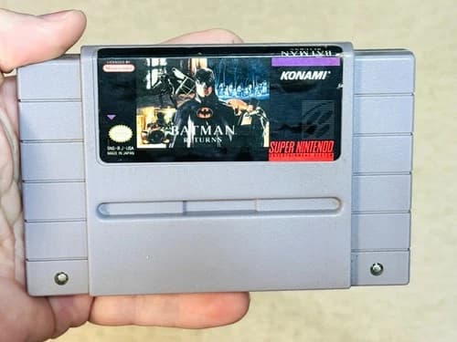 Batman Returns (Super Nintendo, SNES) Game - Authentic - Tested