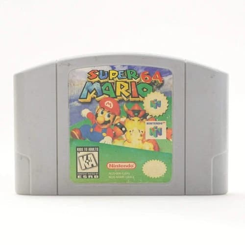 Super Mario 64 (Nintendo 64 N64, 1996)