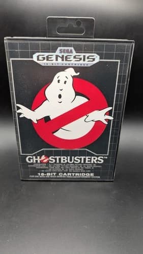 Ghostbusters Sega Genesis Complete In Box CIB Great Shape