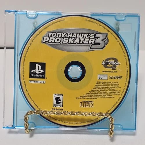 PS1 Tony Hawk's Pro Skater 3 (Sony Playstation 1, 2001) Disc Only