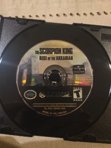 The Scorpion King: Rise of the Akkadian - Nintendo GameCube GC Tested Working