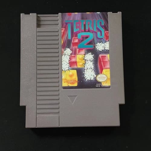 Tetris 2 NES Game Only NTSC-U/C Tested