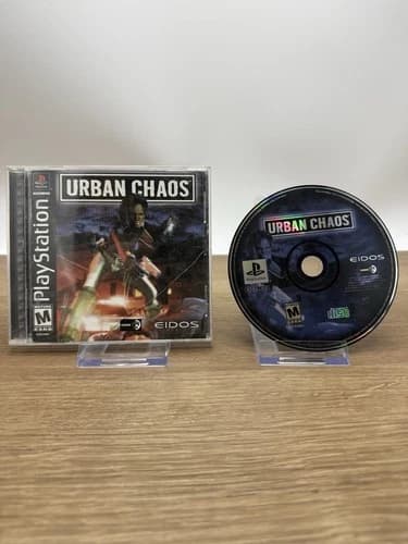 Urban Chaos (Sony PlayStation 1, 2000) PS1 Complete CIB W/ Reg Card