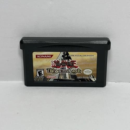 Yu-Gi-Oh! The Sacred Cards Game Boy Advance Cartridge Only Authentic Works SAVES