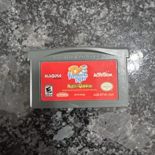 Ty the Tasmanian Tiger 3 (Nintendo Game Boy Advance GBA) Tested & Working!
