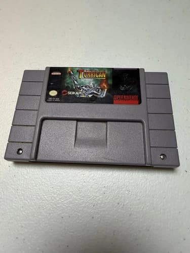 Super Turrican for SNES - Cartridge Only - SHIPPING FASTER THAN A TURRICAN ⛈️