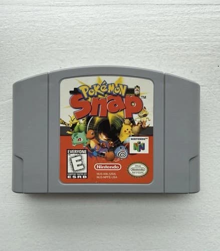 Pokémon Snap Nintendo 64 N64 Authentic Cartridge Tested Working 1999