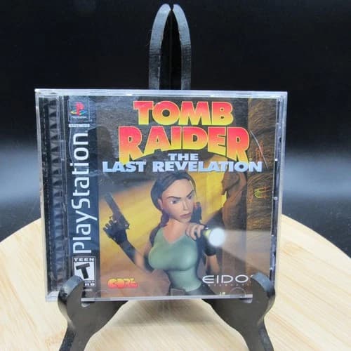 Tomb Raider the Last Revelation Ps1 Playstation 1 COMPLETE CIB