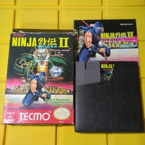 Ninja Gaiden II: The Dark Sword of Chaos (Nintendo) Complete