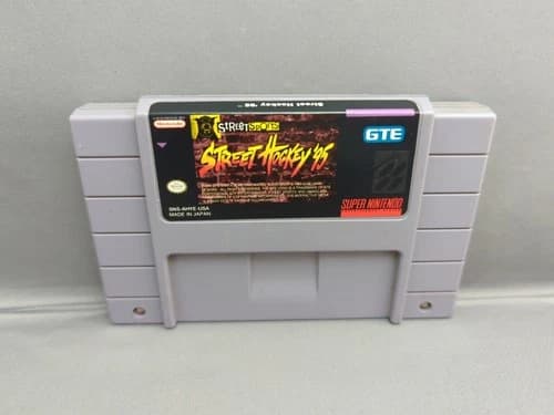 * Street Hockey '95 (Super Nintendo SNES) Cartridge Only