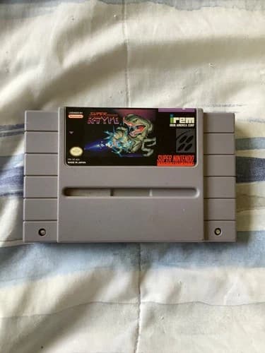 Super R-Type Super Nintendo SNES Game 1991 Original Authentic Retro Classic