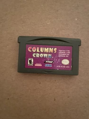 Columns Crown (Nintendo Gameboy Advance) Cartridge Only Tested
