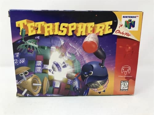 Tetrisphere - Nintendo 64 N64 - Complete In Box CIB