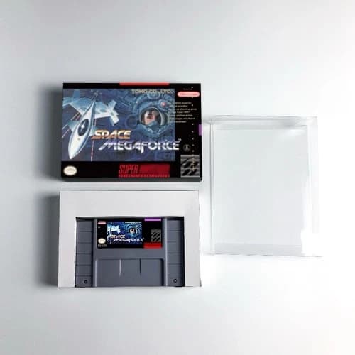 Space Megaforce SNES - Cleaned & Tested