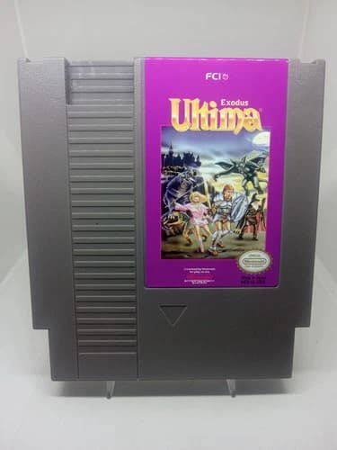 Ultima: Exodus (Nintendo NES) Reconditioned! Authentic!
