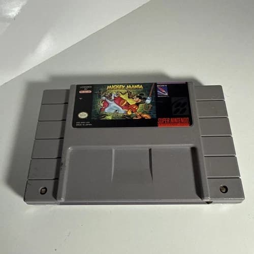 Snes Mickey Mania