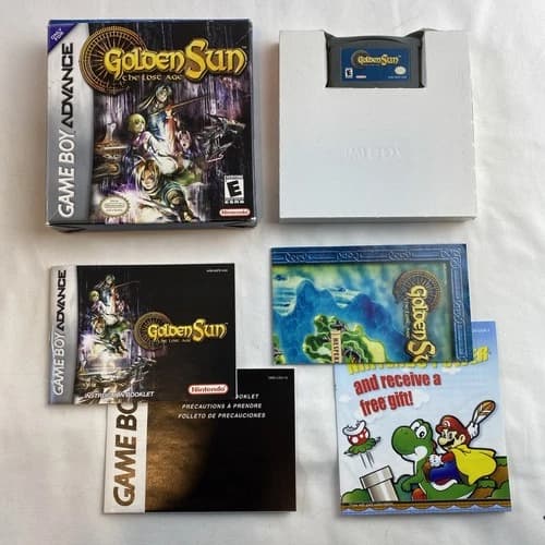 Golden Sun: The Lost Age (Nintendo Game Boy Advance) Complete! Tested