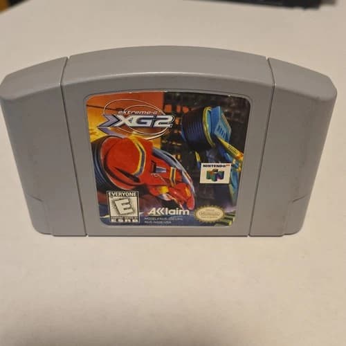 Extreme-G 2 Nintendo 64 N64 *GAME ONLY ! TESTED ! SHIPS FAST! FUN GAME!