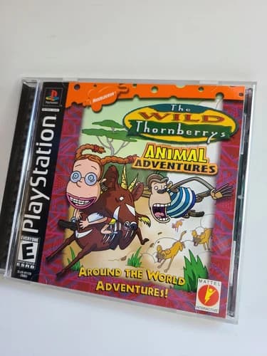 The Wild Thornberrys Animal Adventures PS1 PlayStation 1 - Complete CIB