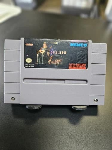 Phalanx Super Nintendo SNES 1992 Authentic Cartridge Only