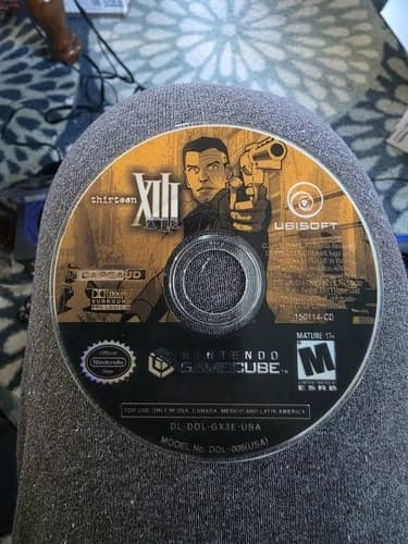 XIII (Nintendo GameCube, 2003) Disc Only Tested