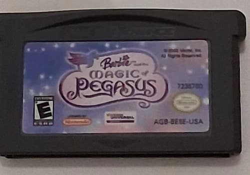 Barbie And The Magic Of Pegasus (Nintendo Game Boy Advance, 2005) GBA TESTED!!