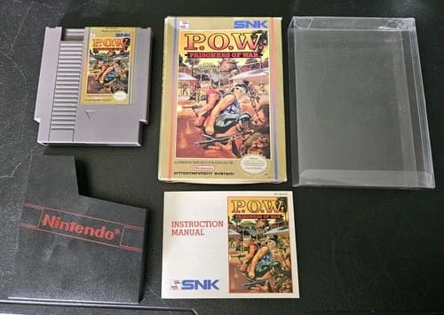 P.O.W.: Prisoners of War (Nintendo Entertainment System, 1989) CIB
