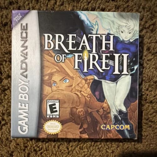 Breath of Fire II Game Boy Advance NTSC-U/C RPG 2002 CIB Authentic Tested