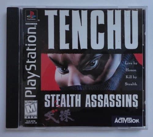 Sony PlayStation PS1 TENCHU STEALTH ASSASSINS Video Game