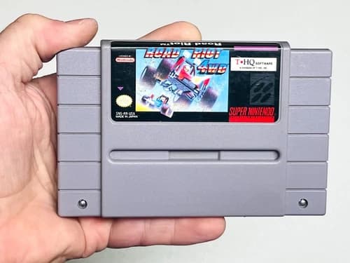Road Riot 4WD - Authentic Super Nintendo Game SNES - Tested