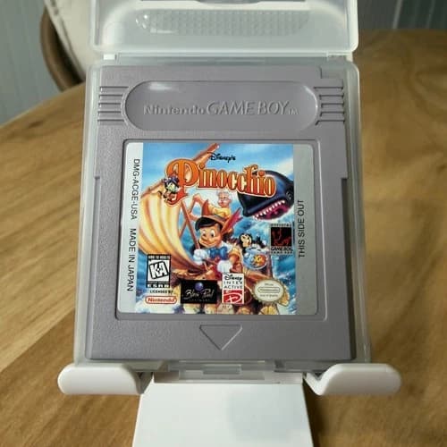 Disney's Pinocchio (Nintendo Game Boy, 1996) Authentic - Tested/Working